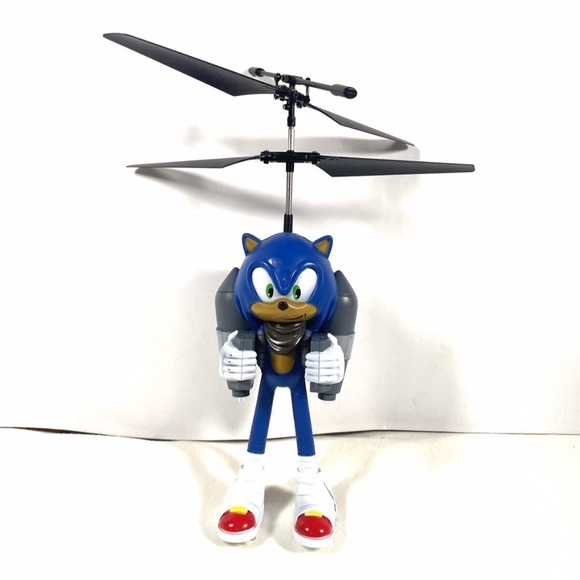 Sega Toys Sonic Boom Sonic 2 Channel Ir Jetpack Flying Figure